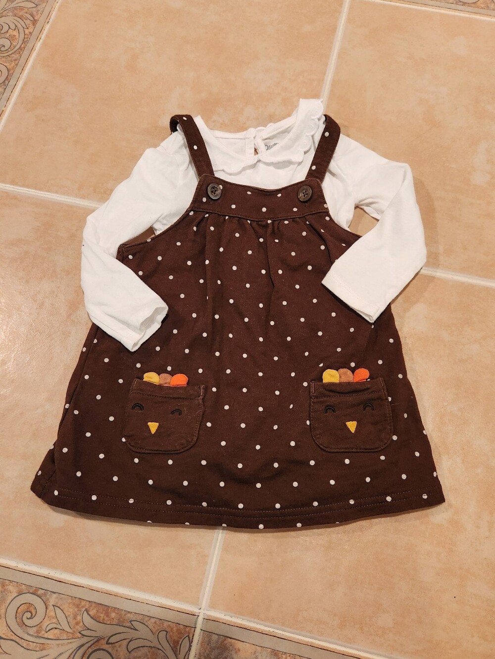 12 Months Carter's Thanksgiving dress